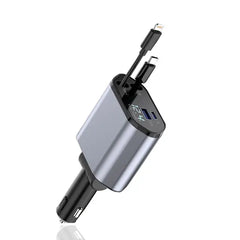 Retractable Car Charger Wired